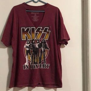 Forever 21 Plus Kiss Graphic Tee